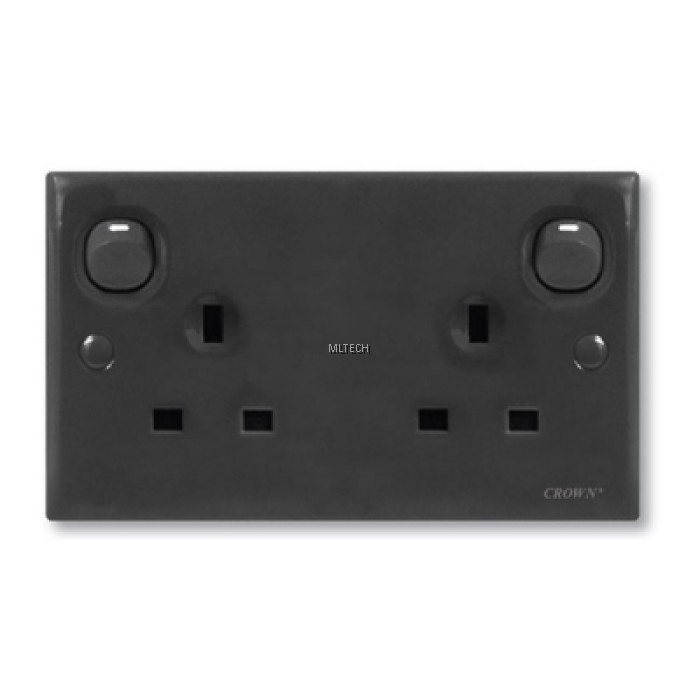 Flush Sockets 13A Twin Flush Switches Socket Outlet